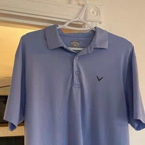 Callaway Men's Light Blue Polo Shirt